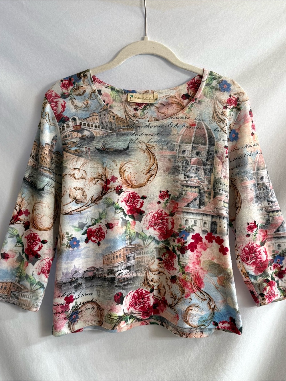 Y2K Euro All Over Print T-Shirt